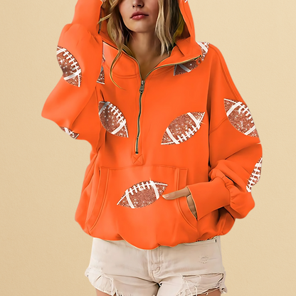HuddleBabe™ MVP Mama Hoodie